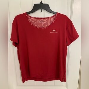 Under Armour Rush Energy Novelty Short Sleeve Sz M